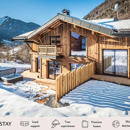 Chalet Azobe Morzine - By Emerald Stay Montriond Exteriör bild