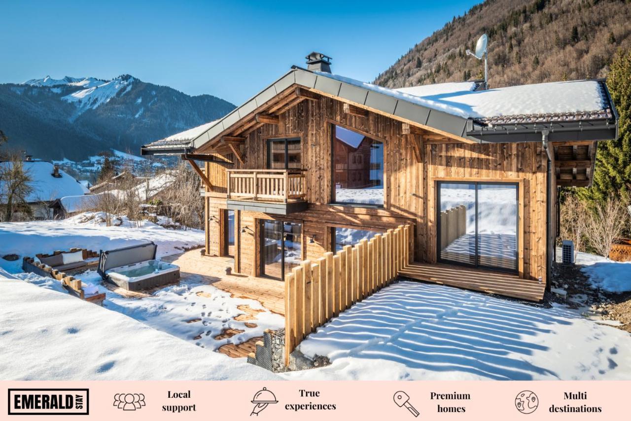 Chalet Azobe Morzine - By Emerald Stay Montriond Exteriör bild